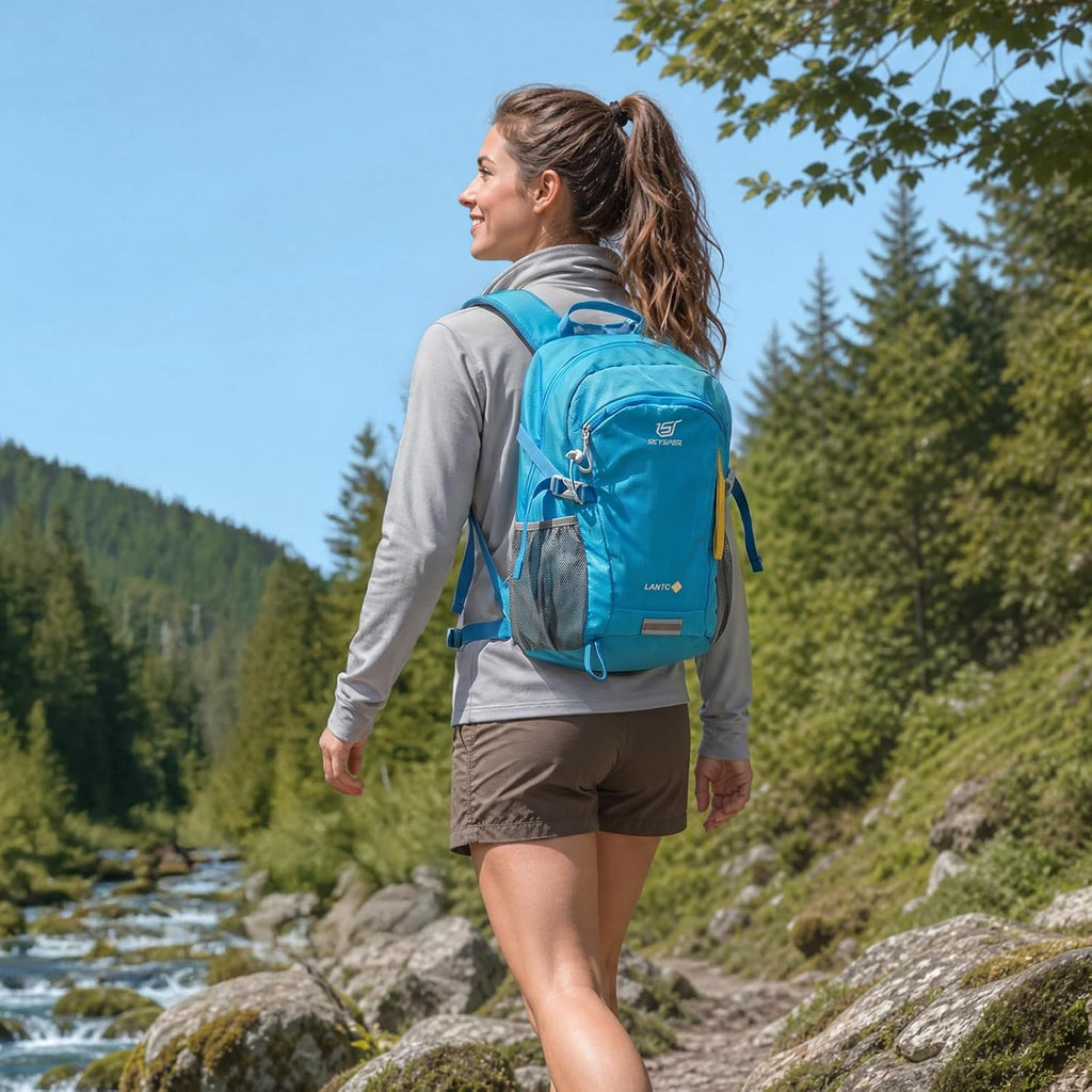 Small Hiking Backpack, 20L Lightweight Travel Backpacks Hiking Daypack for Women Men