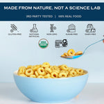 Organic Gluten Free Cereal, Variety Pack– Prebiotic Fiber, Gut Health, Low Sugar, Grain Free, Breakfast or Snack – Healthy Cereal Made with Real Food, 4 Pack, Kids & Adults