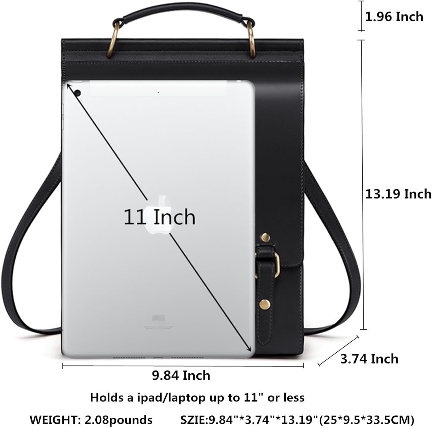 Leather Backpack Purse for Women Fashion Travel Shoulder Bag | Genuine Leather and Microfiber Leather, College Backpacks, Vintage, Casual Work Bag