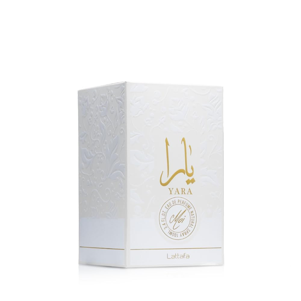 Yara Moi - Floral, Fruity, Gourmand - Eau De Parfum Long-Lasting Fragrance for Women, 3.40 Ounce / 100 Ml