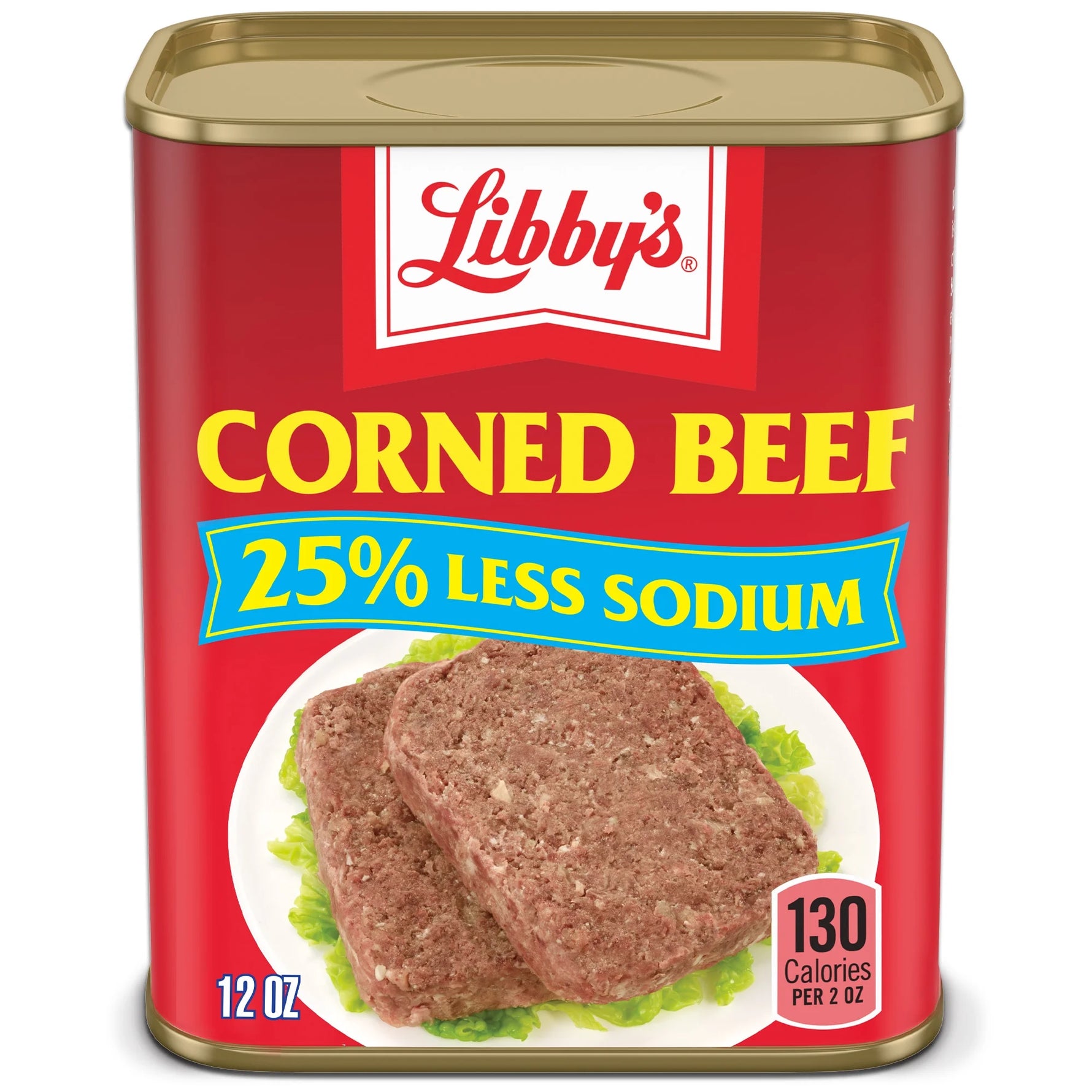 Corned Beef, 14G Protein per Serving, Canned Meat, 25% Less Sodium, 12 Oz. Can