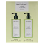 Spacenk  Lime and Mandarin Hand Wash and Lotion Duo - Hydrating, Nourishing for Soft Hands - Vegan, Cruelty Free for All Skin Types - 2 Pc