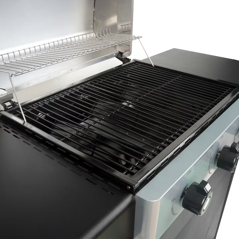 Stainless Steel 3-Burner Liquid Propane Gas Grill