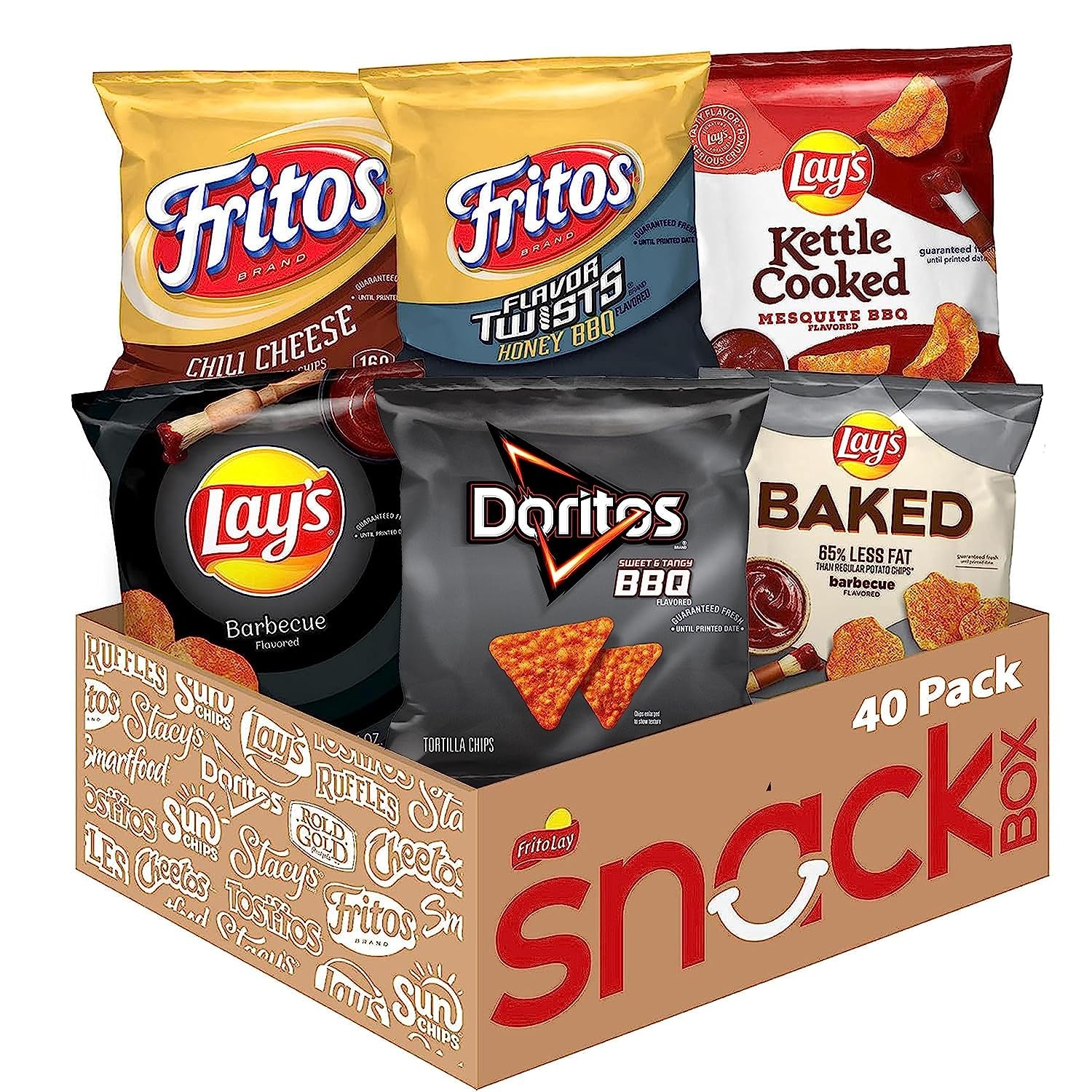 Backyard Barbecue Mix Variety Pack, (Pack of 40)