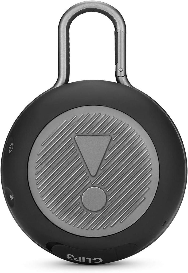 Clip 3, Black - Waterproof, Durable & Portable Bluetooth Speaker - up to 10 Hours of Play - Includes Noise-Cancelling Speakerphone & Wireless Streaming