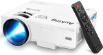 Projector, 2024 Upgraded Mini Projector, Full HD 1080P Home Theater Video Projector, Compatible with Hdmi/Usb/Vga/Av/Smartphone/Tv Box/Laptop