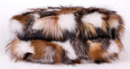 D-01 Luxury Real Fox Fur Handbag for Women Ladies Furry Shoulder Bag Purse Colorful Silver Bags Big Capacity Fashion