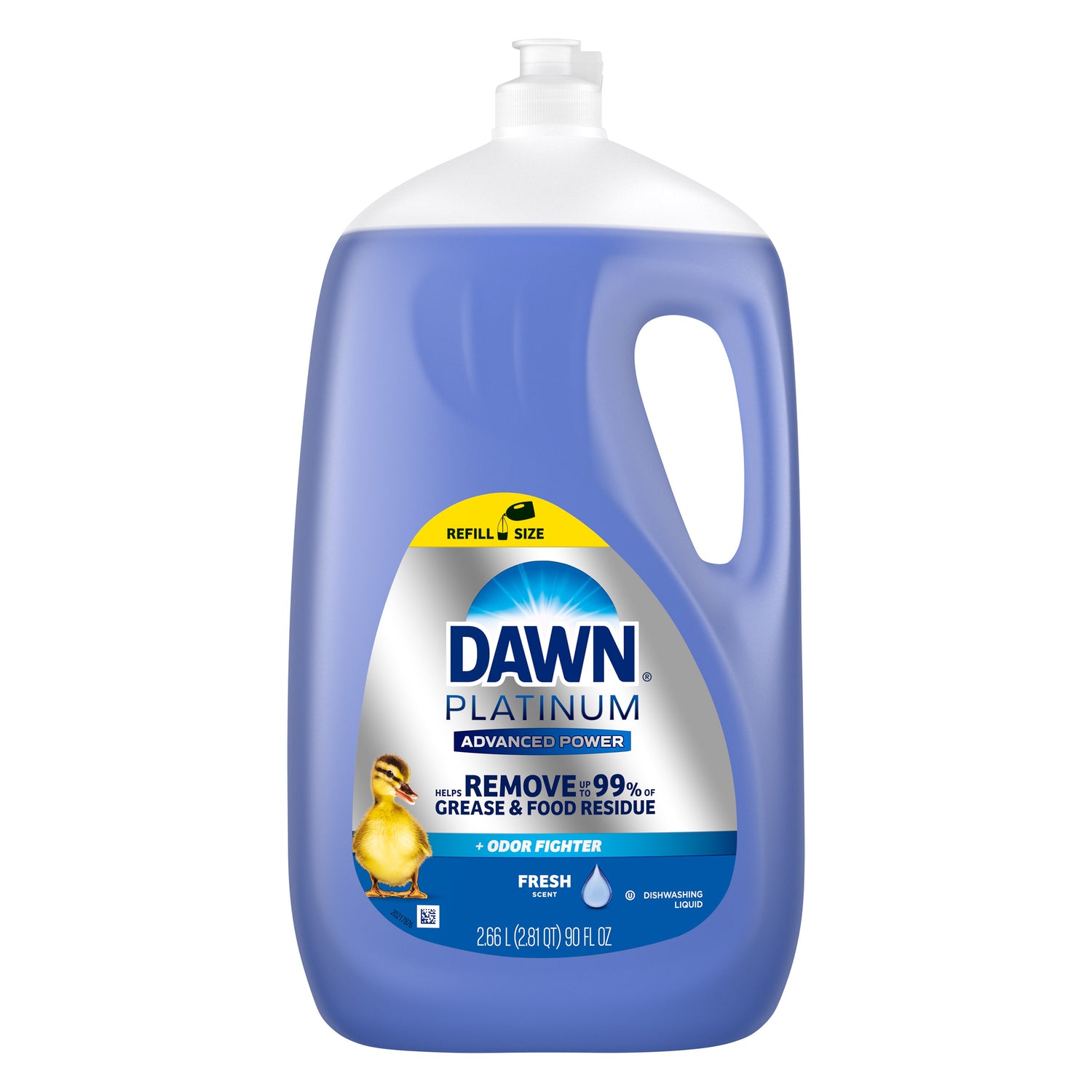 Platinum Advanced Power Liquid Dish Soap, 90 Fl Oz