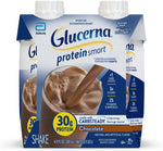 Protein Smart Diabetes Care Shake, Chocolate, Diabetic Meal Replacement to Support Blood Sugar Management, 30G Protein, 150 Calories, Ready to Drink, 11-Fl-Oz Bottle, 4 Pack