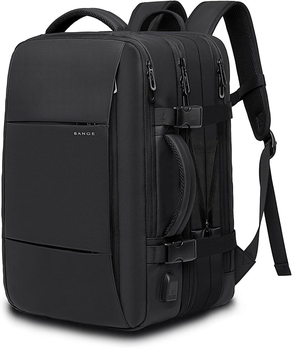 45L Carry on Backpack, Weekender Travel Backpacks, 17.3 Inch Laptop Back Pack Business Expandable Bag for Men and Women