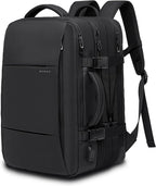 45L Carry on Backpack, Weekender Travel Backpacks, 17.3 Inch Laptop Back Pack Business Expandable Bag for Men and Women