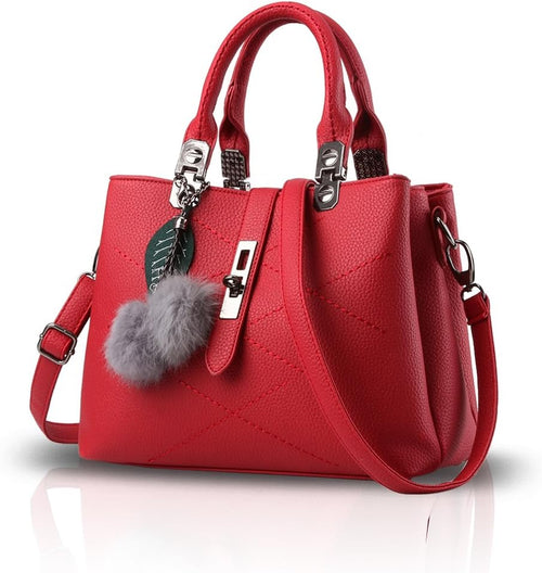 2026 Women Handbags Fashion Ladies Shoulder Handbags Tote Bag Top Handle Bag Waterproof PU Leather Bag