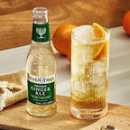 Fever Tree Premium Ginger Ale - Premium Quality Mixer and Soda - Refreshing Beverage for Cocktails & Mocktails 150Ml Bottle - Pack of 30