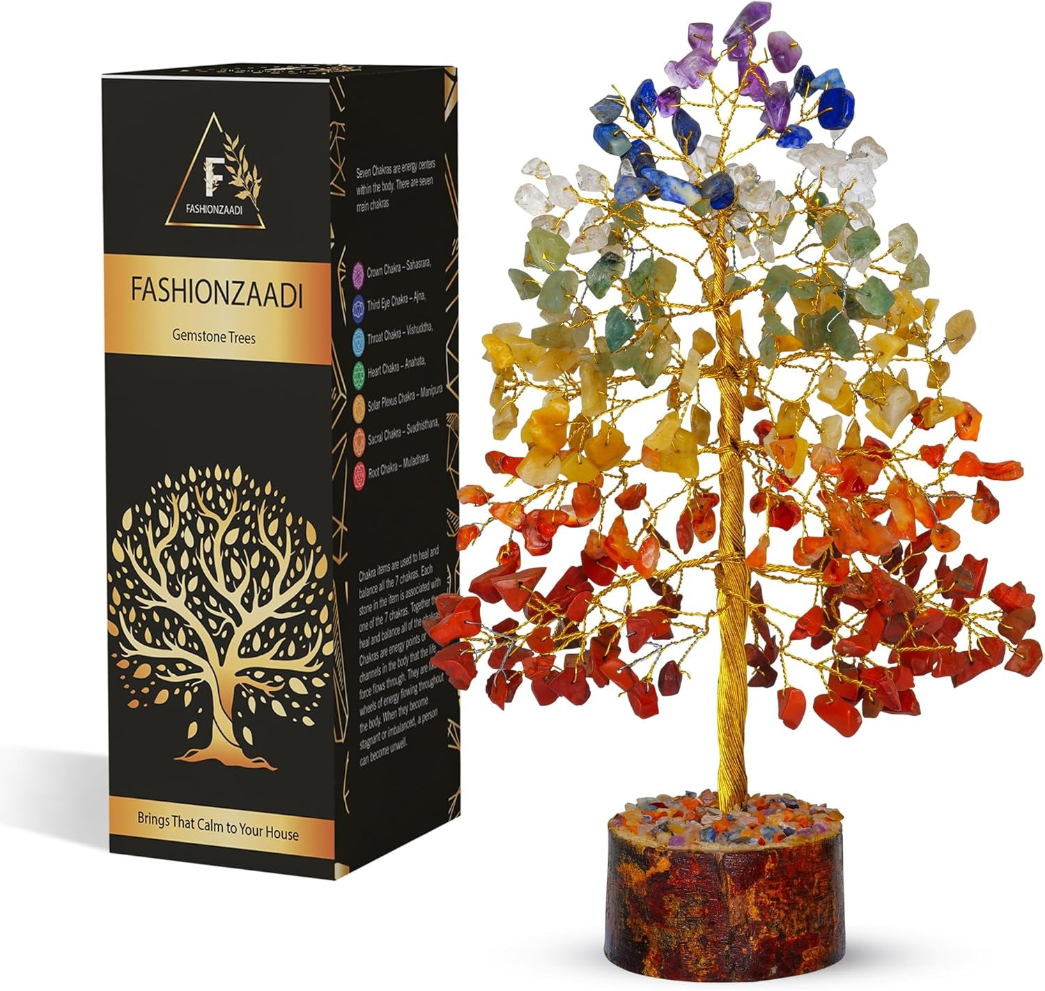 7 Chakra Tree of Life - Healing Crystals Gifts for Women