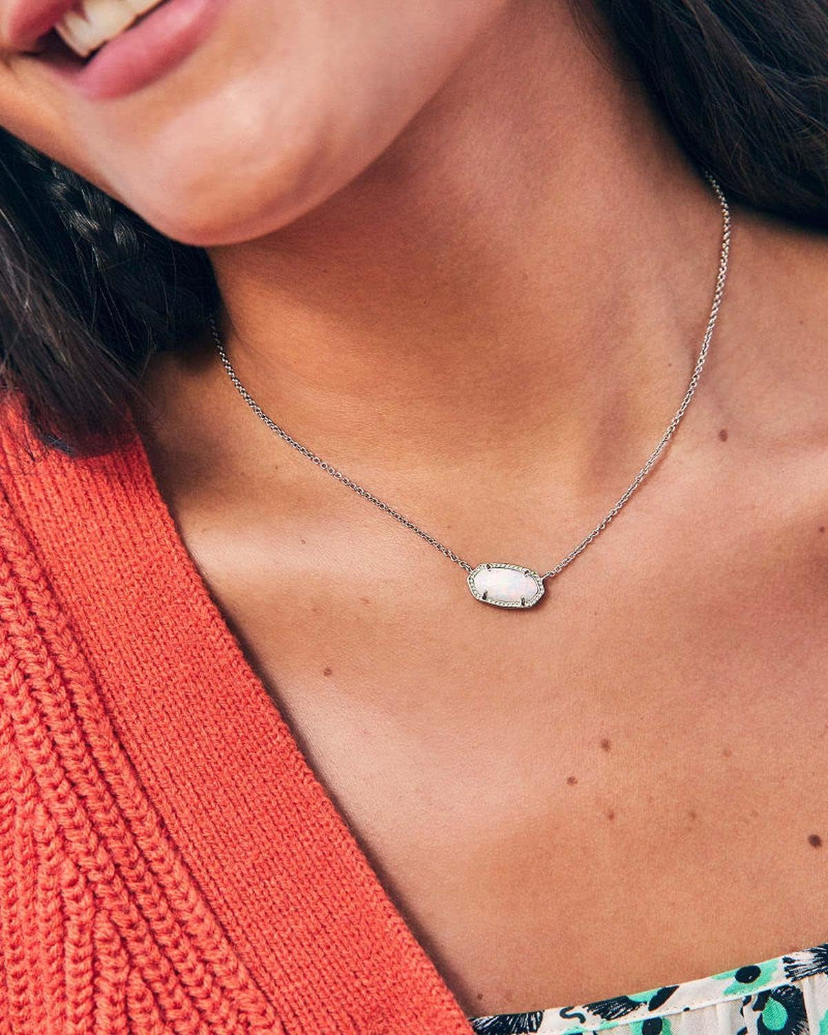 Kendra Scott Elisa Pendant Necklace for Women, Fashion Jewelry, 14K Gold-Plated