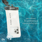 IP68 Waterproof Phone Pouch - Sand Dollar | Touchscreen Floating Waterproof Phone Case with Crossbody Lanyard - Fits All Phones - Beach Cruise Ship Travel Essentials