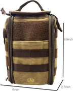 Dispatch IFAK Pouch MOLLE First Aid Bag with Quick-Pull Handle | with 10 External Tourniquet Slots, First Aid Kit Organizer for Outdoor, EDC, Camping,Survival Gear