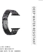 Apple Watch Bands-Fashion Lightweight Resin Iwatch Bands for Women Men 38Mm/40Mm/41Mm/42Mm(Series 11 10), 49Mm/46Mm/45Mm/44Mm/42Mm(S 3 2 1), Compatible with Apple Watch Series 11 SE 10 9 8 7 6 5 4 3 Ultra
