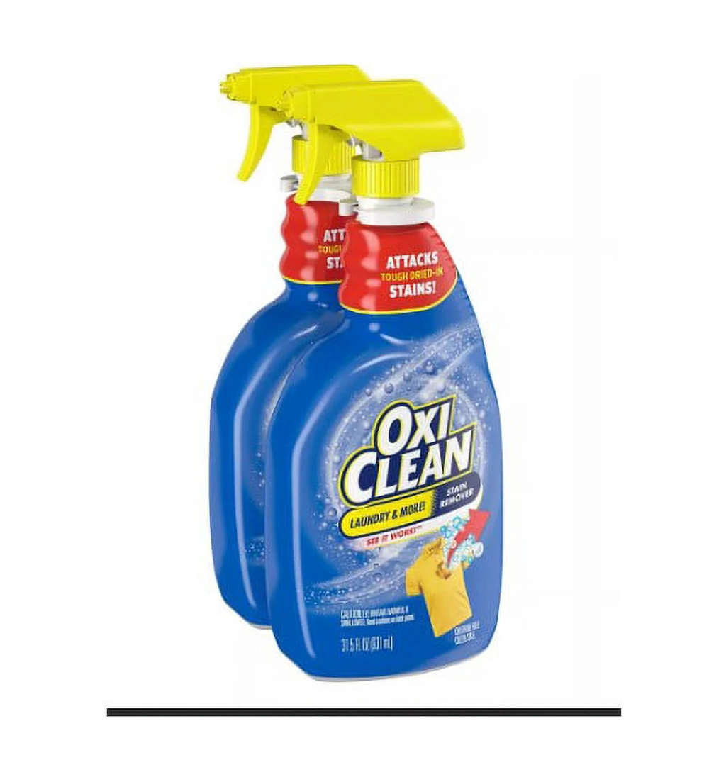 Laundry Stain Remover, 2 Pack of 31 Ounces per Bottle