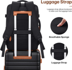 Luggage Sets 3Piece, Carry on Luggage 20In Suitcase Set with Backpack | Carry on Suitcase with Spinner Wheels,Pc Durable Hardside with TSA Lock,Ykk Zippers,22X14X9 Airline Approved for Travel