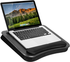 Memory Foam Lap Desk - Black Carbon, Fits 15.6” Laptops