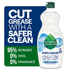Dish Soap Liquid, Free & Clear, 19 Fl Oz