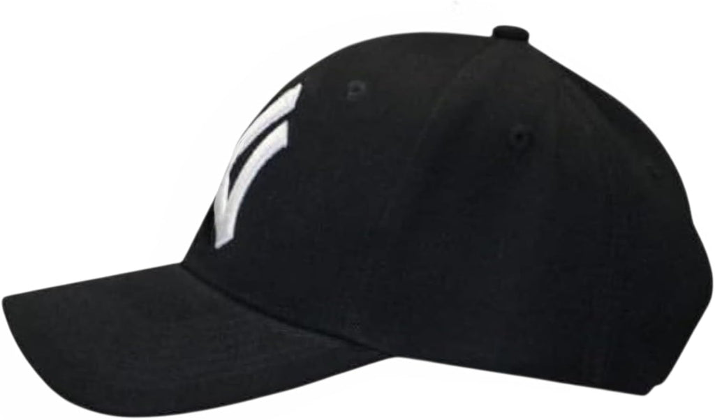Baseball Cap Hat for Men and Women |Crafted from Maximum Cotton| Premium Clean Up|Cap Hat with Embroidery | Suitable for All Seasons | Standard Size | Adjustable Buckle Black