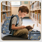 Backpack for Kids, Boys Girls Preschool Backpacks with Lunch Box Toddler Kindergarten School Bookbag Set