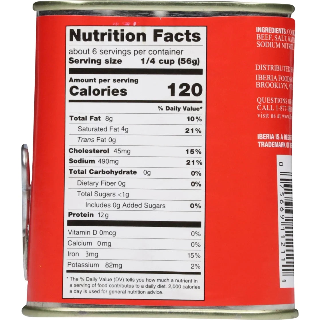 Premium Quality Corned Beef in Natural Juices, 12 Oz