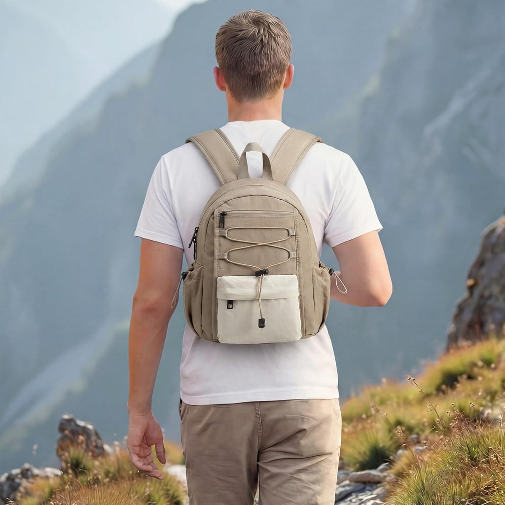10L Small Hiking Backpack for Women Men | Mini Lightweight Travel Casual Daypack, Water Repellent Fabric, Fits 11" Tablet