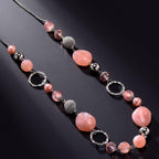 Long Beaded Necklaces for Women - Sweater Chain Fashion Jewelry Necklace Gifts for Women