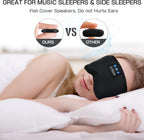 Sleep Headphones Sleep Mask with Bluetooth Headphones,  Eye Mask for Sleeping Eye Pillow Sleeping Headphones for Side Sleepers Thin Speaker Cool Gadgets Gifts for Men&Women