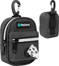 Dog Poop Bag Holder for Leash, Waste Bag Dispenser Pet Pouch, Charcoal