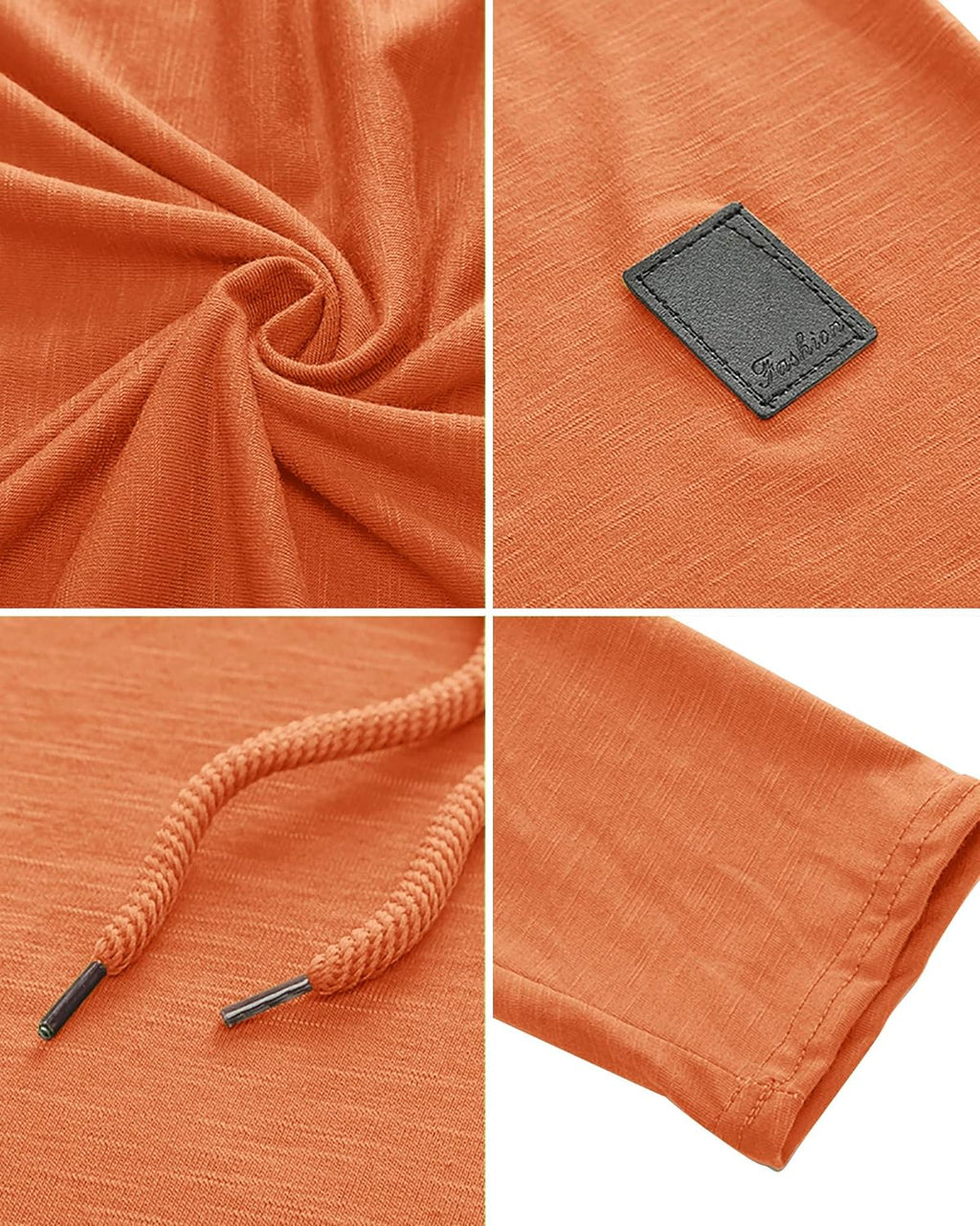 Mens Fashion Athletic Hoodies Sport Sweatshirt Solid Color Fleece Pullover