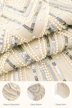 Women'S Flapper Dresses 1920S Beaded Fringed Great Gatsby Dress