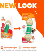 Power Chew Double Action Barbell Bone Dog Chew Toy, X-Large | Durable Dog Toy for Large Dog Breeds 50+ Lbs, Teeth-Cleaning Textures, Long Lasting, Discourages Destructive Chewing