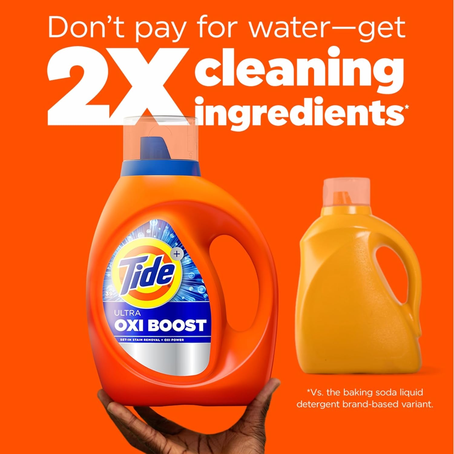 Ultra Oxi Boost Liquid Laundry Detergent, 84 Fl Oz, 59 Loads, Advanced Stain Remover, Laundry Detergent Liquid with Extra Oxi Power