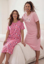 plus Size 2-Pack Long Sleepshirts