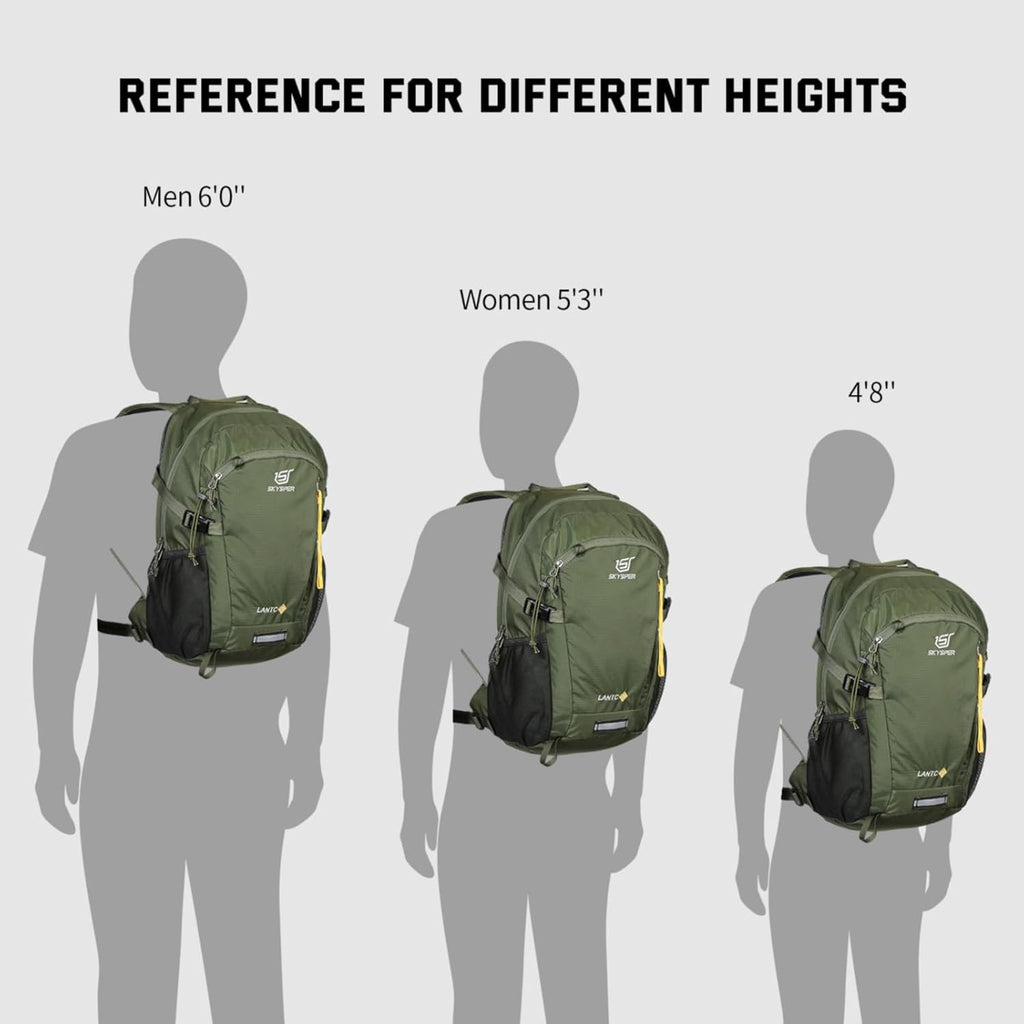 Small Hiking Backpack, 20L Lightweight Travel Backpacks Hiking Daypack for Women Men