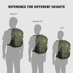 Small Hiking Backpack, 20L Lightweight Travel Backpacks Hiking Daypack for Women Men