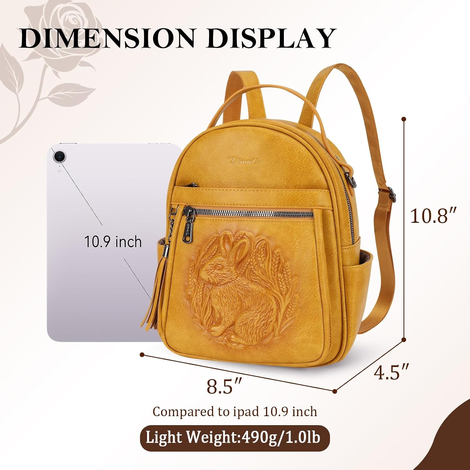 Mini Backpack Purse for Women,Vegan Leather Small Backpack for Daily | Embossed Lightweight Water-Resistance Travel Mini Fashion Daypack Bag,Ladies Casual Backpack Purse Gift Choice for Women
