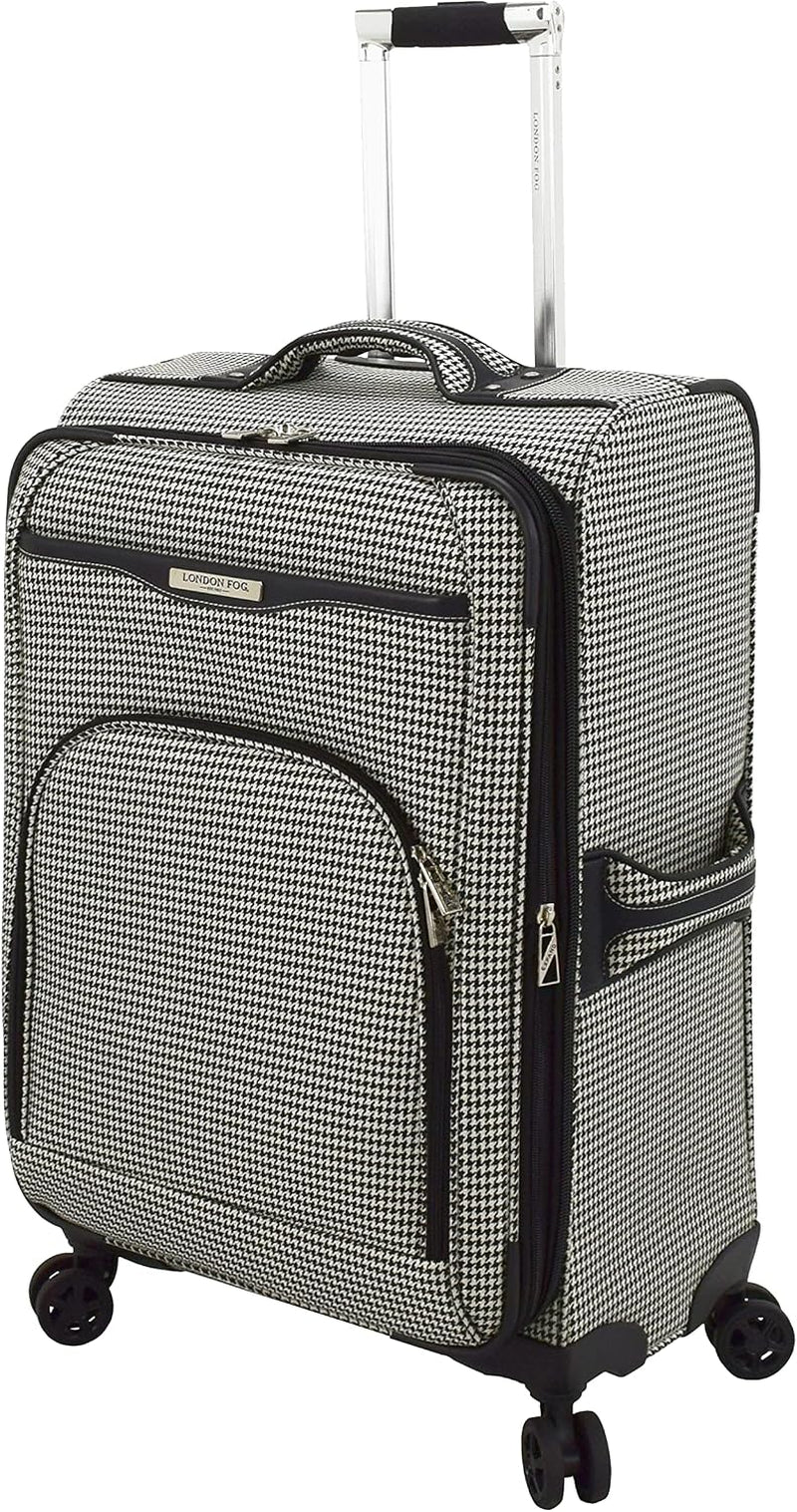Oxford III 25" Expandable Spinner Black-White Houndstooth