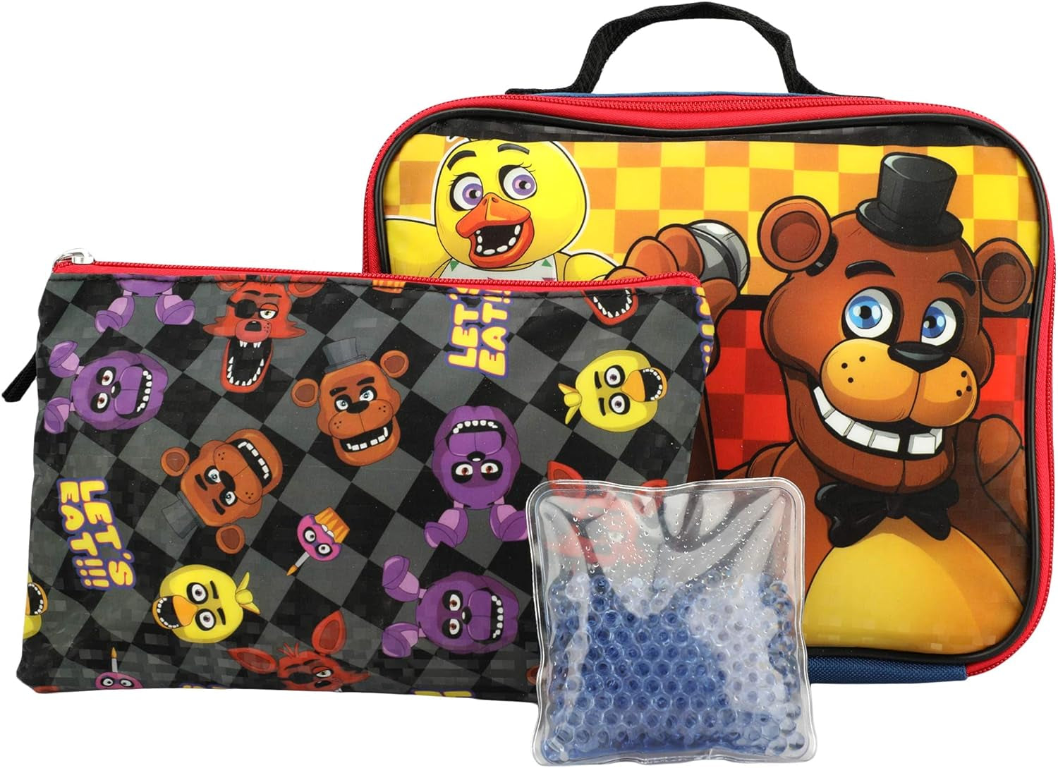 Five Night at Freddys 4-Pc Backpack Set for Kids