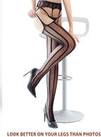 Women Patterned Fishnet Tights Black Fishnets Net Stockings Pantyhose