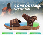 Womens Orthopedic Walking Sandals Ladies Recovery Sport Thick Athletic Cushion Outdoor Hiking Water Sandles Adjustable Strap Sandals with Comfortable Plantar Fasciitis Arch Support