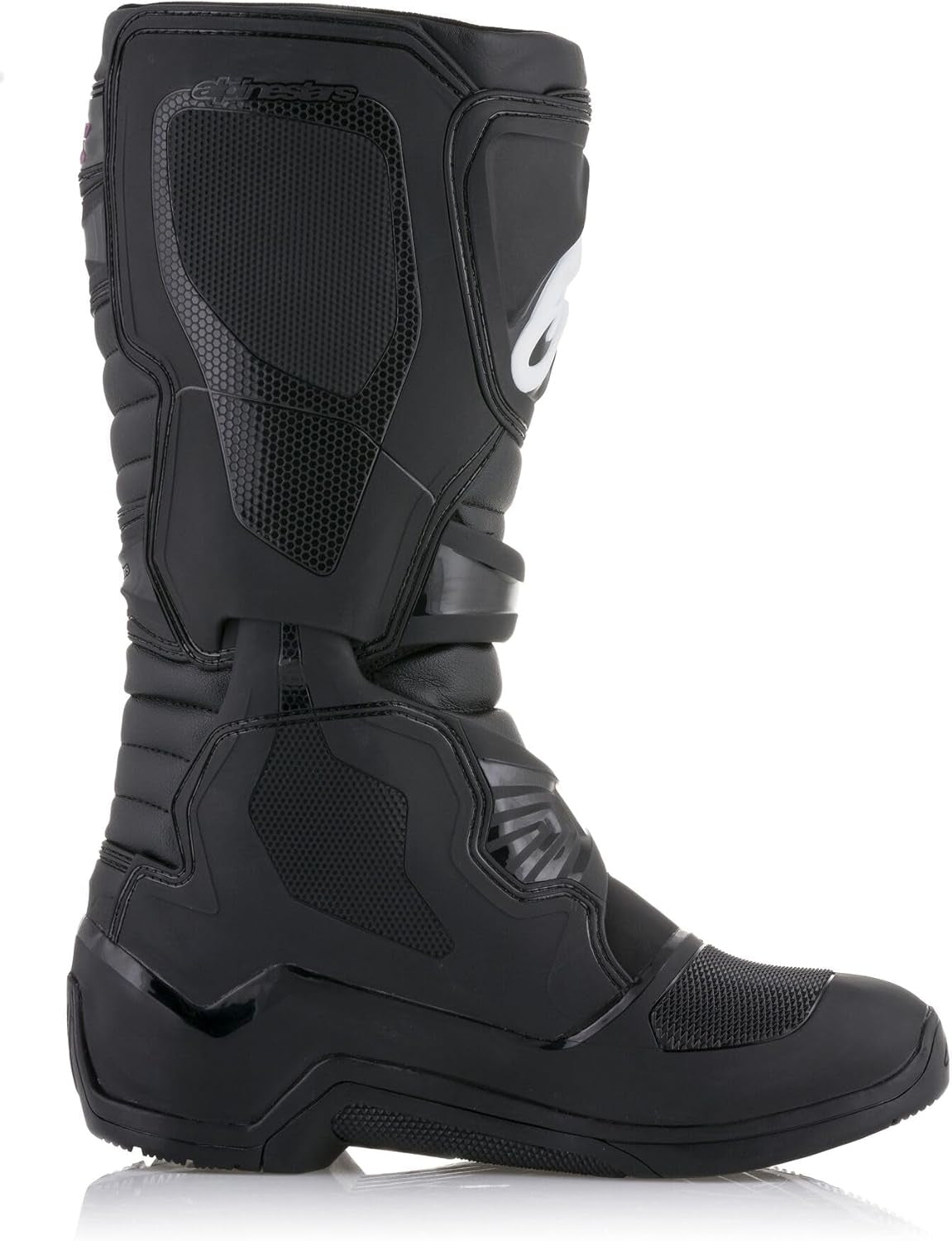 Tech 3 Motocross Boots, Durable & Lightweight, Ce-Certified for Off-Road Powersports, 11, Black