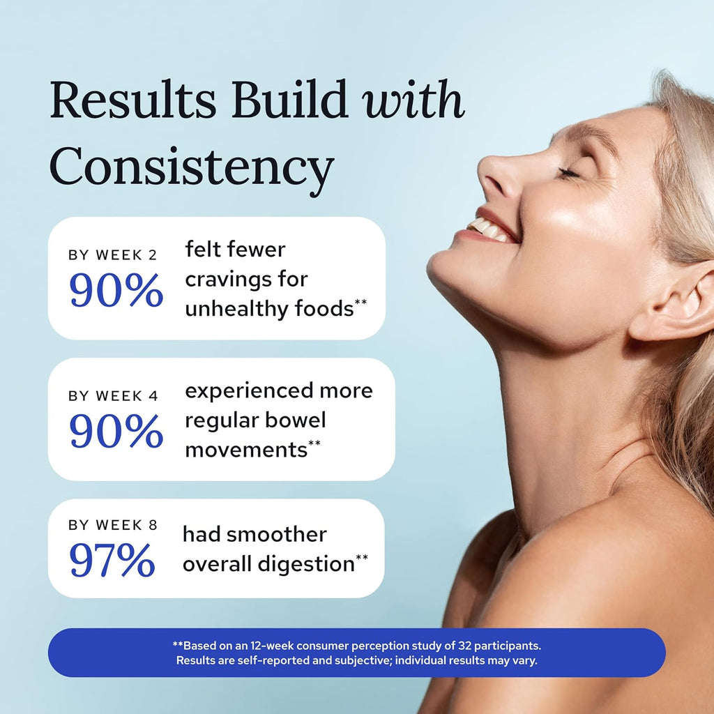 ® Bio Complete 3, 3-In-1 Probiotics for Gut Health, Probiotic Supplements for Digestion, Supplement Supporting Bloating, Gas, Food Cravings, Energy Levels, Skin, and Focus, 30 Day Supply