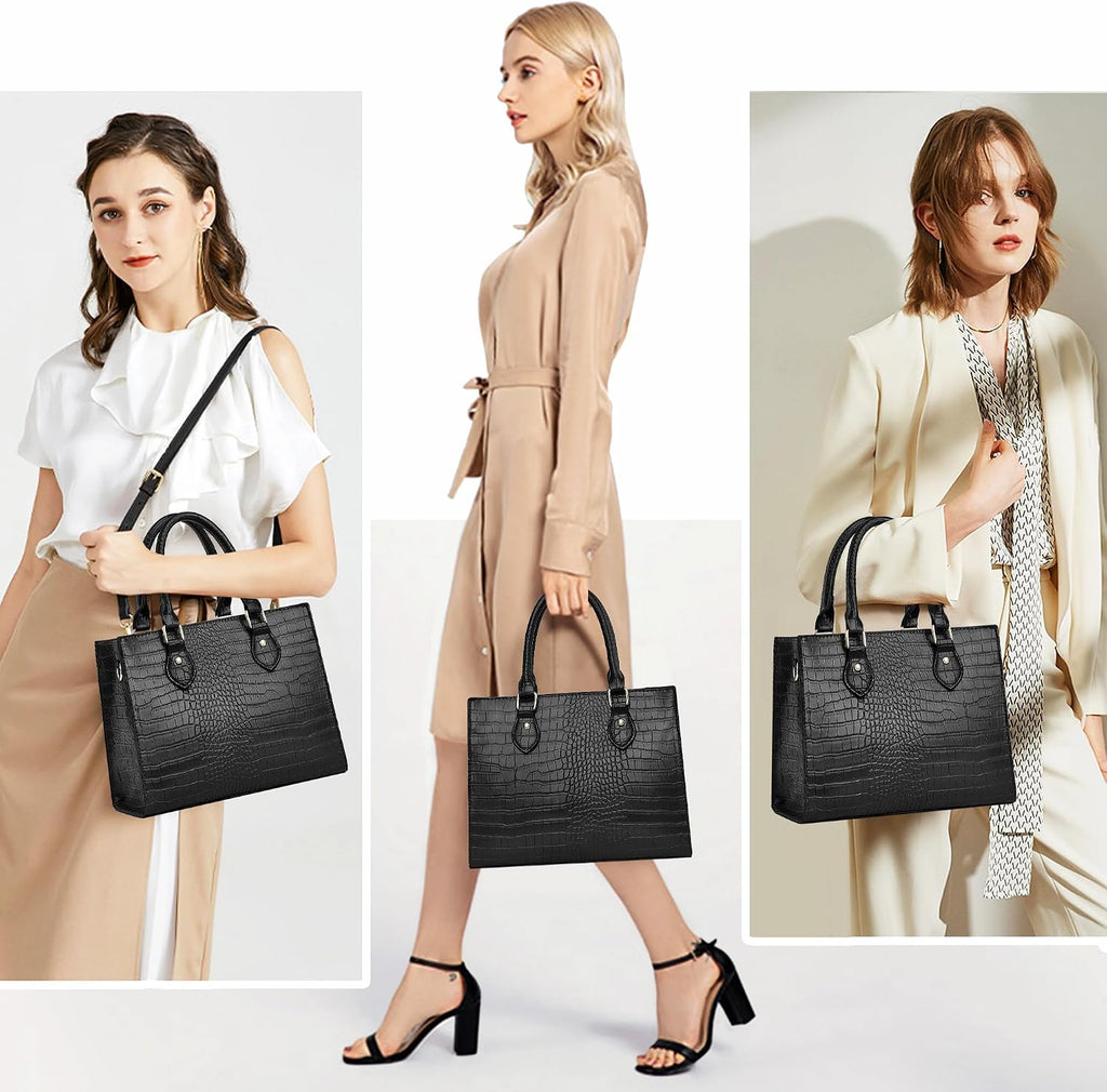 Crossbody Purses and Handbags for Women PU Leather Tote Top Handle Satchel Shoulder Bags