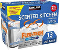 13-Gallon Scented Kitchen Trash Bags, 200-Count (200-Pack)