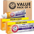 Complete Care Toothpaste, Teeth Whitening Toothpaste with Baking Soda, Fluoride, Whole Mouth Protection, Fresh Mint Flavor, 6.0 Oz (Pack of 4)